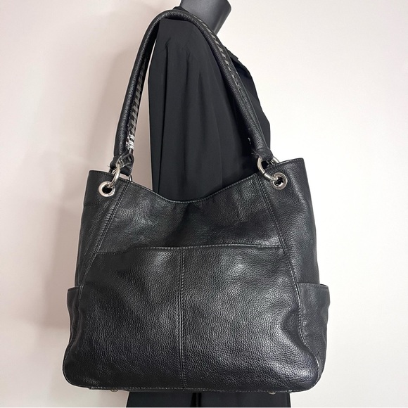 Tignanello Black Leather Bag - Picture 12 of 16